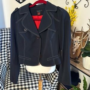 D Studio Size 12 Blue Jacket